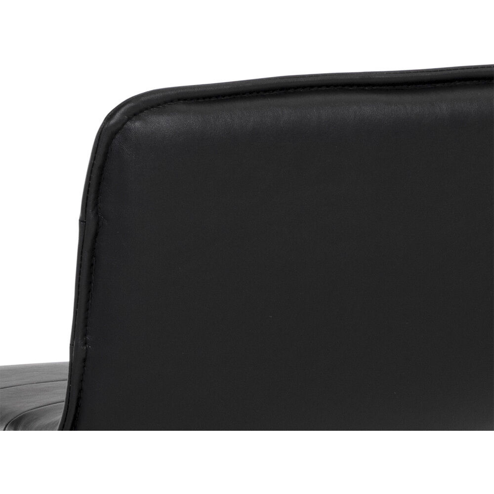 Jovanah 37 inch Bravo Black Counter Stool, Set Of 2